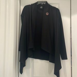 Bobeau black cardigan. Size medium
